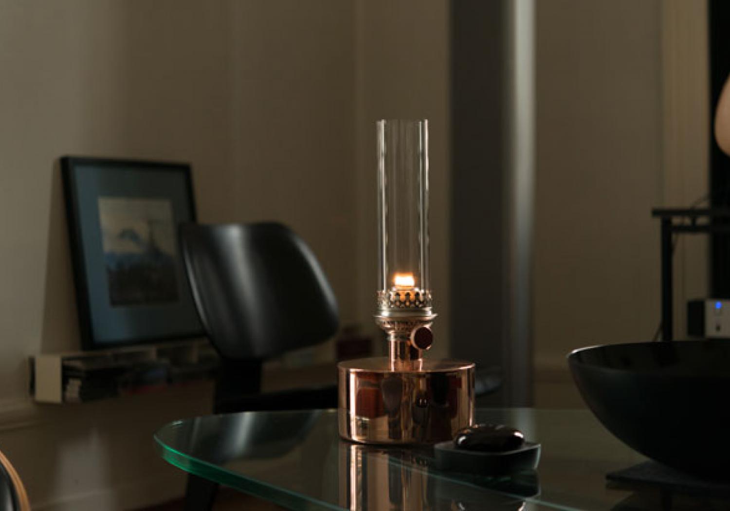 Patina oil lamp - Photo by Christoph Altermatt